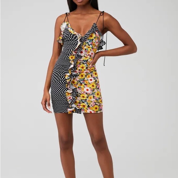 NWT For love and lemons shirred mochi - Picture 1 of 7